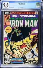 🔥 Iron Man #137 CGC 9.8 WP Marvel 1980 Bob Layton INFERNO picture