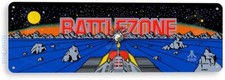 TIN SIGN Battlezone Arcade, 80's, Retro, Console, Marquee, Game Room Decor, C619 picture