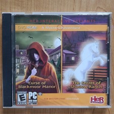 Nancy Drew 2 Pack Curse Of Blackmoor Manor, The Secret Of Shadow Ranch PC CD ROM picture