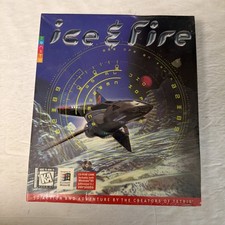 Ice And Fire Big Box PC Game Computer (PC, 1995) Original Ice & Fire New Sealed picture