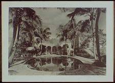 Photo:Palm Beach FL 1920s 1860 S Ocean Blvd Residence Pool Patio Gardens picture