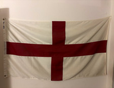 Annin England St George's Cross Flag 100% Cotton Bunting Bulldog Made USA picture