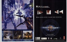 Timeshift PC Xbox 360 Video Game Art 2006 Vintage Print Ad/Poster  picture