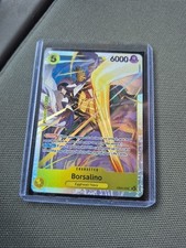 Bandai Borsalino Super Rare Alternate Art Foil EB04-058 6000 Power - English picture
