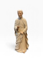 Vintage Cybis Porcelain Joseph Nativity Figurine White Bisque Signed 9” MINT picture