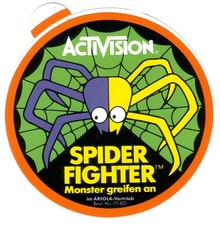 ACTIVISION TELEVISION GAMES VIDEO GAME STICKERS - SPIDER FIGHETR Monsters Attack picture