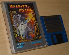 GRAVITY FORCE + DANGER FREAK + MIND WALKER for Commodore Amiga / BOXED ~ english picture