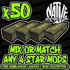 Fallout 76 - Mix or Match Any 4 Star Legendary Mods x50 - Xbox Only picture