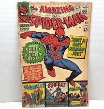The Amazing Spider-Man #38 (1966) - Raw Silver Age Key - Detached Cover-Complete picture
