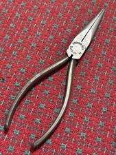 Vintage Snap On Vacuum Grip Pliers Needle Nose 98 USA 🇺🇸 Nice picture