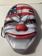PAYDAY: THE HEIST Video Game Promo Mask Overkill Software 2011 Never Worn picture
