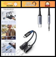 UGREEN Magnetic USB C to 3.5mm Audio Adapter and Charger 2 in 1 Hi-Res 32bit/384 picture