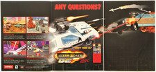 Interstate 82 - PC Game - Vintage Original Fold Out Poster - Promo Art 1999 picture