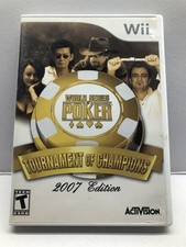 World Series of Poker: Tournament of Champions (Nintendo Wii, 2006) Complete picture