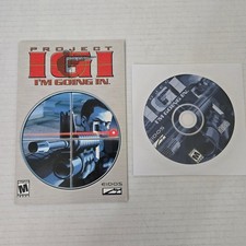 Project IGI Im Going In PC CD ROM 2000 Eidos Innerloop Tactical FPS Vintage Game picture