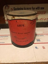vintage LEE HARDWARE CO Salina Kansas KS advertising Can Paper Label picture