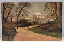 Chicago Illinois Field Museum Jackson Park V.O. Hammon 1917 Antique Postcard picture