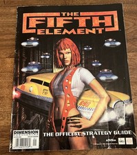 Official Strategy Guide for the Fifth Element game  RARE picture