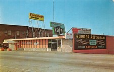 Postcard Blaine WA New Border Cafe picture