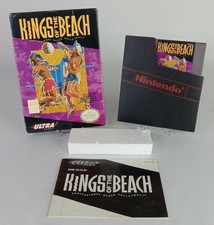 Kings of the Beach CIB - Nintendo - NES - Authentic - Tested Working - Complete picture