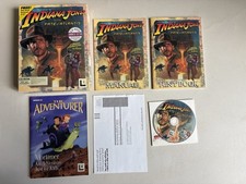 Indiana Jones and the Fate of Atlantis (PC CD-ROM, 1992) Big Box W Adventurer 10 picture