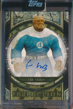 2025 Topps Marvel The Collector Ebon Moss-Bacharach as The Thing Auto #10/10 picture