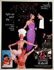 Vintage Condado Holiday Inn Resort Sands Casino Puerto Rico 1980s Magazine Ad picture