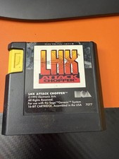 LHX Attack Chopper (Sega Genesis, 1992) Cleaned, Tested & Working Cartridge Only picture