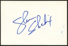 Glenn Shadix d2010 signed autograph 4x6 Cut Actor Nightmare Before Christmas picture