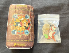 Disney Pin Dale Indiana Jones Mystery Tin Mickey's Pin Odyssey 2008 DLR picture