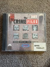 THE CRIME FILES CD-ROM - RARE - CAPONE - DAHMER - DILLINGER - MPEG NEW SEALED picture