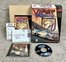 RETRO 1998 COMPLETE Viper Racing Game - CD-ROM - Disc Big Box PC Sierra Sports picture