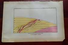 1898 USGS Sketch Map Section of De Lamar Vein System Iron Dyke picture