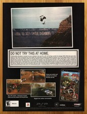 2006 MX vs ATV On The Edge PSP Print Ad/Poster ATV Motocross Video Game Pop Art picture