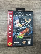 Batman Forever Custom Game Case For Sega Genesis *NO GAME* picture