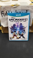 CIB DISNEY EPIC MICKEY 2 THE POWER OF TWO NINTENDO WII U VIDEO GAME COMPLETE picture