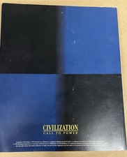 Civilization Call to Power 1999 strategy guide with Poster picture