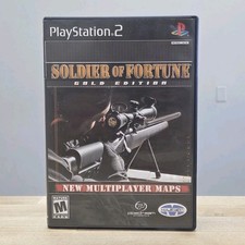 Soldier of Fortune: Gold Edition (Sony PlayStation 2, 2001) CIB Complete TESTED picture