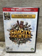 SimCity Societies PC Game City Building Simulation EA Brand New Sealed US picture