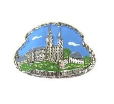 Vierzehnheiligen Medallion Germany Hiking Stick Badge Basilica Scenic Pin picture