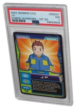 Digimon CCG 2004 J.P. Hybrid Warriors 1st Edition PSA 7 Graded Card DD027 picture