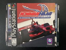 Newman Haas Racing PS1 PlayStation Artwork & Instruction Manual Only picture