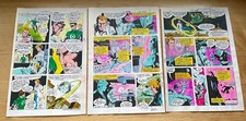 GREEN LANTERN #138 ART original COLOR GUIDES 3 pages ORIGIN OF ECLIPSO 1981 DC picture