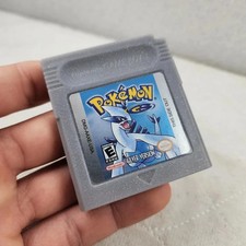 GBC Silver Version Game Boy Color, English Cartridge Game Tested USA picture