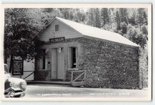 RPPC Downieville, California Sierra County Museum Photo 1940s Vintage Postcard picture