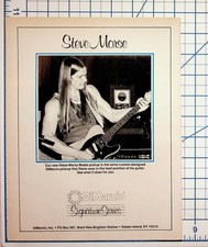 Steve Morse DiMarzio Guitar Pickup Signature Series Vintage Print Ad picture