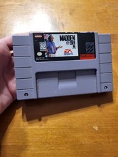 Super Nintendo SNES Madden NFL 98 Football CARTRIDGE ONLY UNTESTED AS IS picture