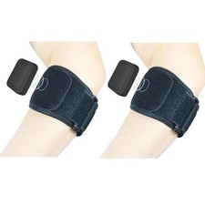 Elbow Pad Guard,Tennis Elbow Braces (1 Pair) for Tendonitis and Tennis Elbow ... picture