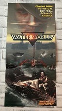 Waterworld Nintendo Power Poster Art 10.5” x 22” Vintage Vtg Colorful Rare Cool picture