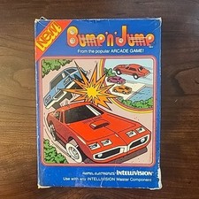Intellivision Bump N Jump Box And Game No Manual Or Overlays Tested Working picture